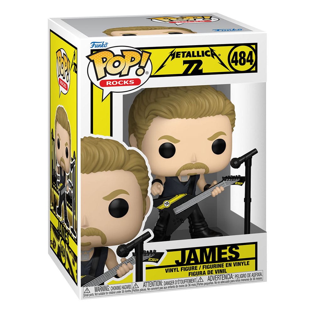 Metallica POP! Rocks Vinyl Figura James (72 Seasons) 9 cm - Z POP Toys
