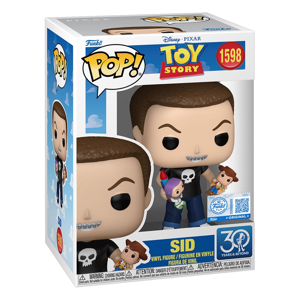 Toy Story POP! Disney Vinyl Figuren Sid (30th Anniversary) 9 cm - Z POP Toys