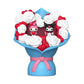 Sanrio Pack de 2 Figuras Bitty POP! Bouquet Vinyl My Melody & Kuromi (Valentine) 4 cm