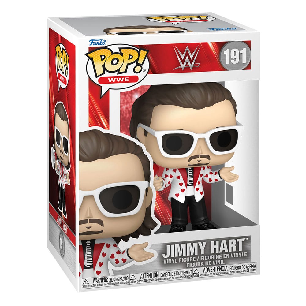 WWE POP! Vinyl Figura Jimmy Hart 9 cm - Z POP Toys