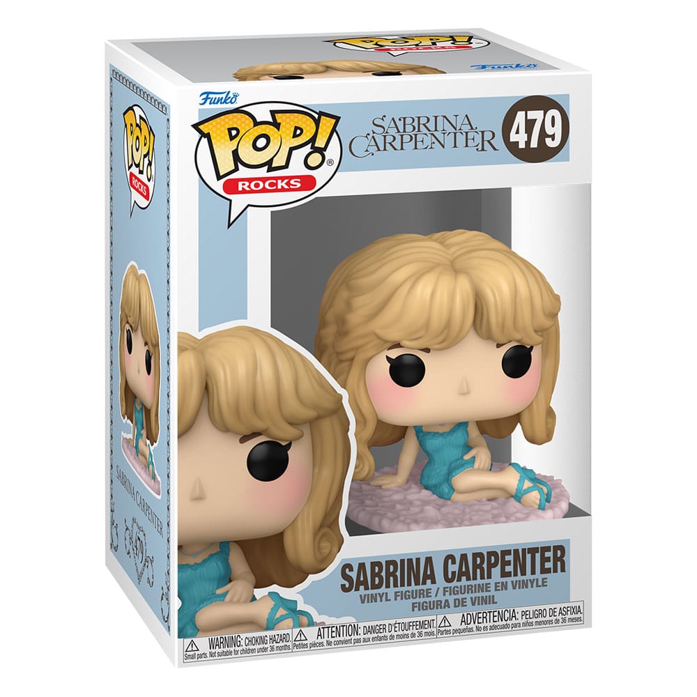 Sabrina Carpenter Figura POP! Rocks Vinyl Sabrina in Night Gown 9 cm - Z POP Toys