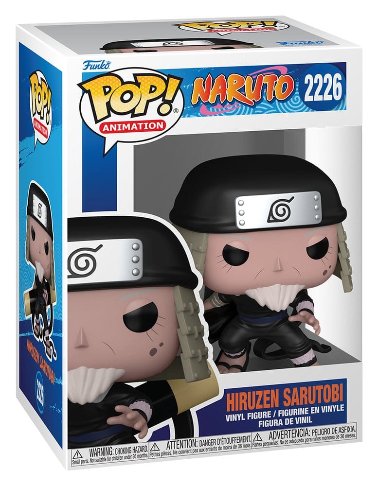 Naruto Classic Figura POP! Animation Vinyl Hiruzen 9 cm
