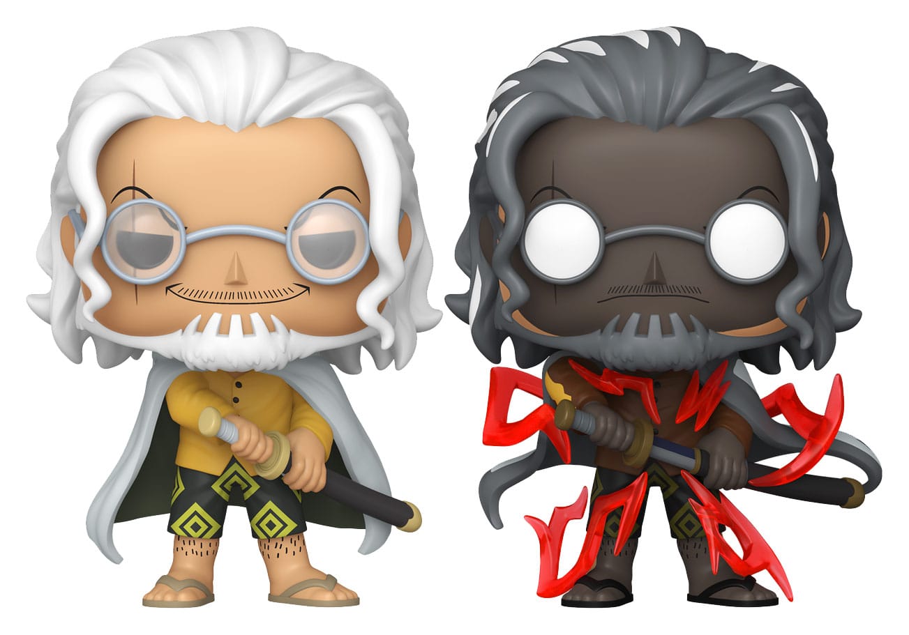 One Piece POP! Animation Vinyl Figuras Silvers Rayleigh with Chase Exclusive 9 cm Surtido (6)