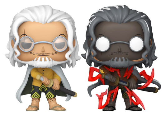 One Piece POP! Animation Vinyl Figuras Silvers Rayleigh with Chase Exclusive 9 cm Surtido (6)