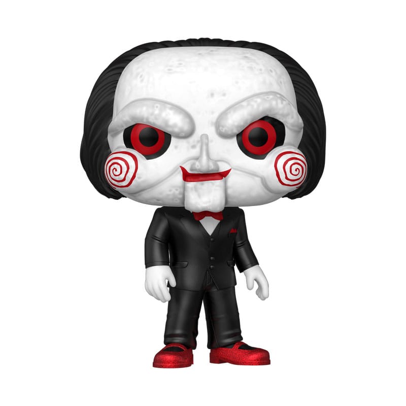 Saw POP! Movies Vinyl Figura Billy the Puppet with Glitter Shoes *Exclusive Edition* 9 cm