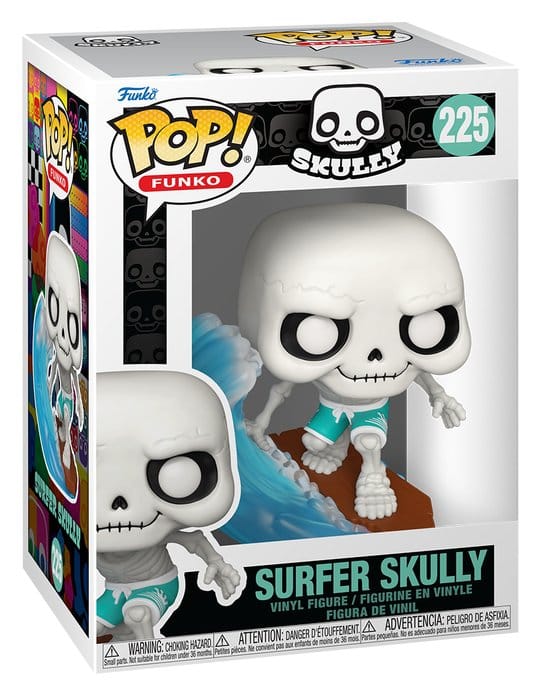 Funko Legacy Figura POP! Icons Vinyl Surfer Skully 9 cm