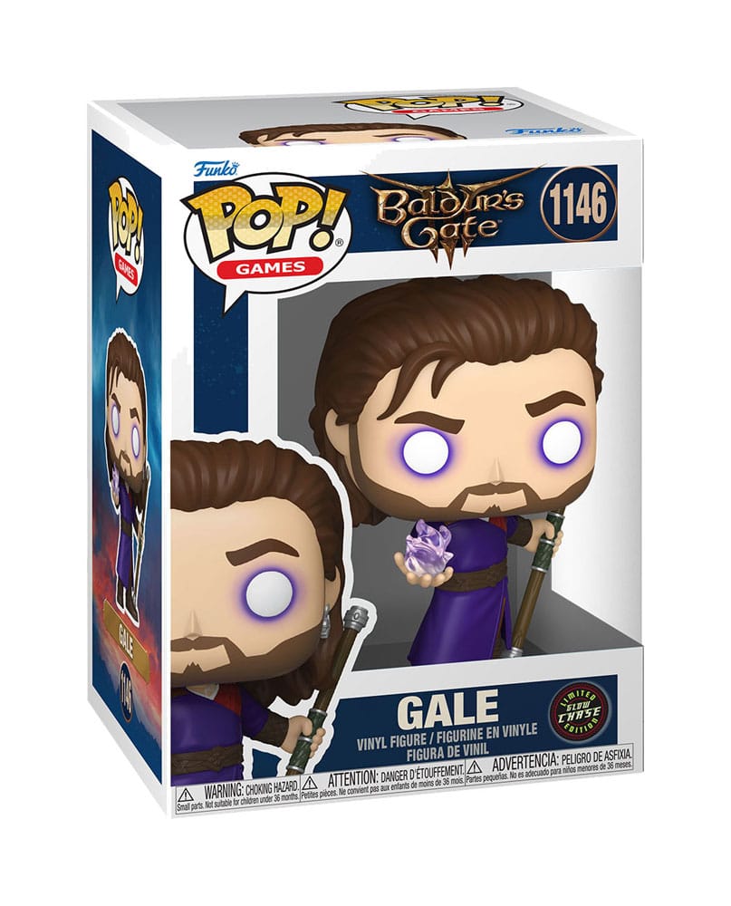 Baldur's Gate 3 POP! Games Vinyl Figuren Gale with Glow Chase 9 cm Surtido (6)