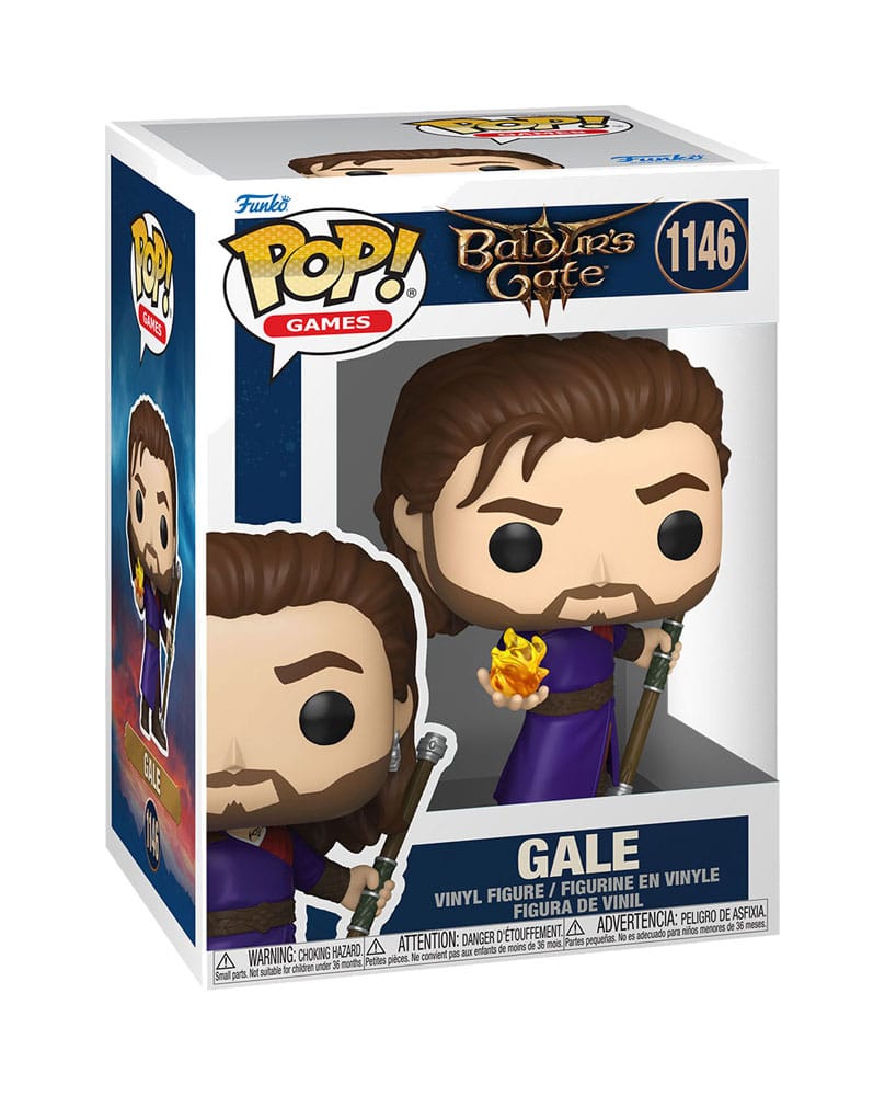 Baldur's Gate 3 POP! Games Vinyl Figuren Gale with Glow Chase 9 cm Surtido (6)