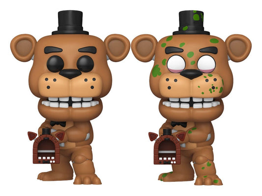 Funko Fusion POP! Games Vinyl Figuren Freddy Fazbear with Pizza Launcher w/CH 9 cm Surtido (6)