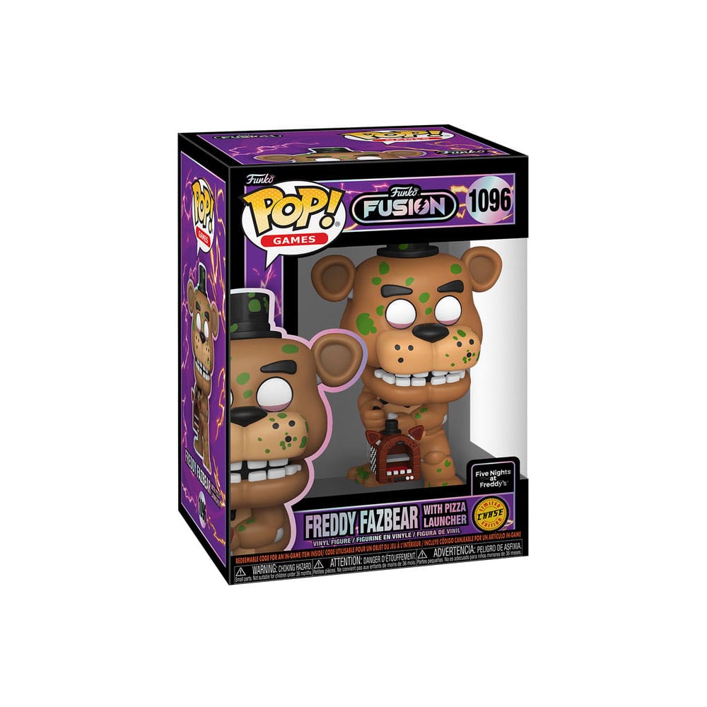Funko Fusion POP! Games Vinyl Figuren Freddy Fazbear with Pizza Launcher w/CH 9 cm Surtido (6)