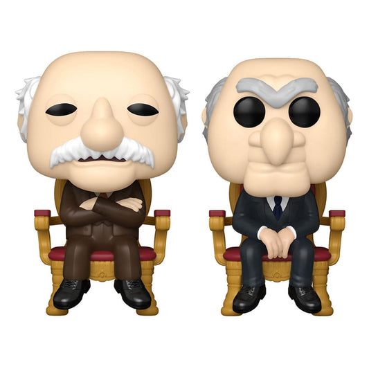 The Muppets POP! Television Vinyl Pack de 2 Figuras Waldorf & Statler 9 cm - Z POP Toys