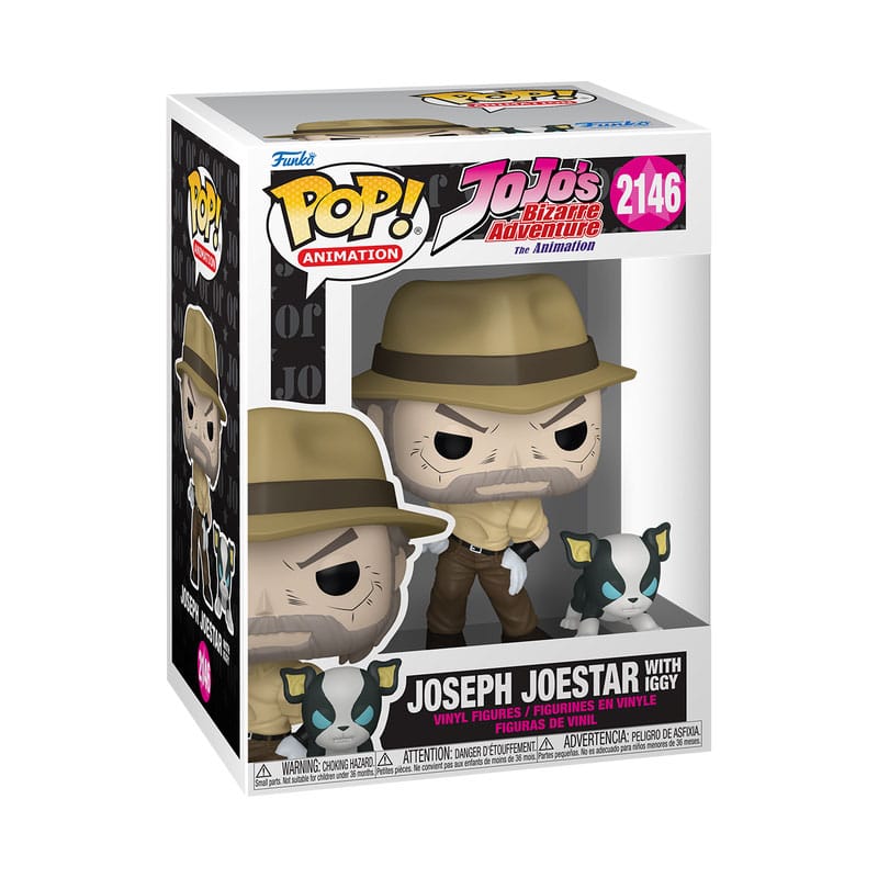 JoJo´s Bizarre Adventure POP!&Buddy Animation Vinyl Figuren Joseph & Iggy 9 cm - Z POP Toys