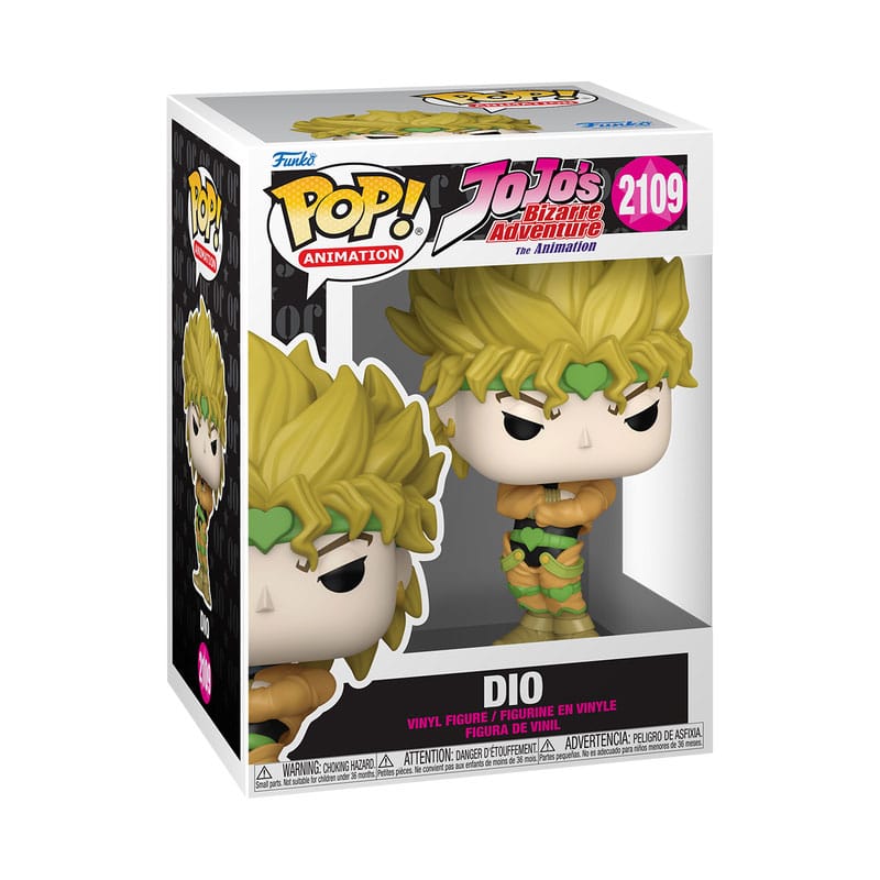 JoJo´s Bizarre Adventure POP! Animation Vinyl Figuren DIO 9 cm - Z POP Toys