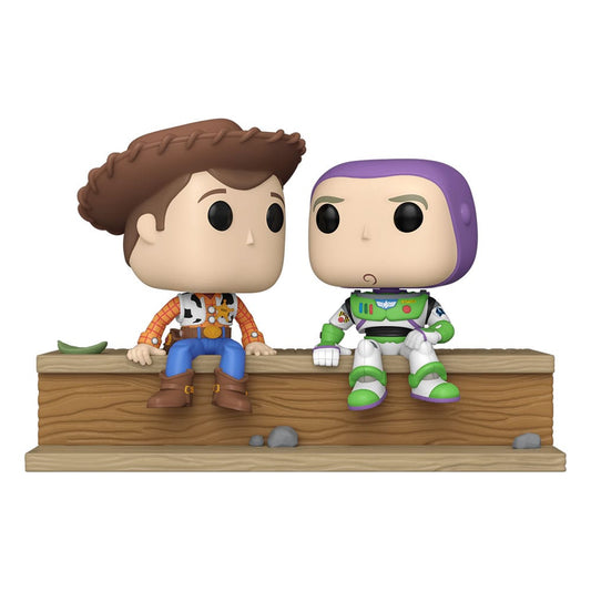 Toy Story POP Moment Vinyl Figuras Woody and Buzz (30th Anniversary) 9 cm - Z POP Toys