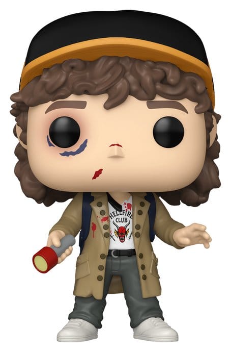 Stranger Things POP! TV Vinyl Figura Dustin Henderson (Battle Damaged) Exclusive 9 cm