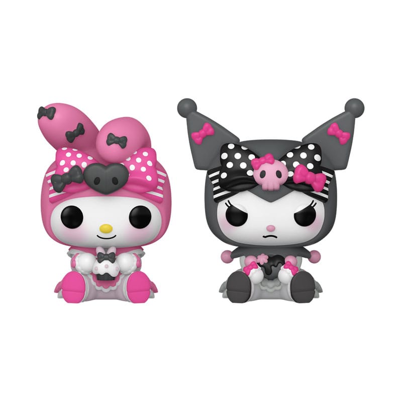 Hello Kitty Pack de 2 Llaveros POP! Vinyl My Melody & Kuromi 4 cm - Z POP Toys