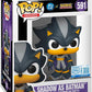 DC's Justice League and Sonic the Hedgehog POP! Movies Vinyl Figuren Shadow/Batman 9 cm