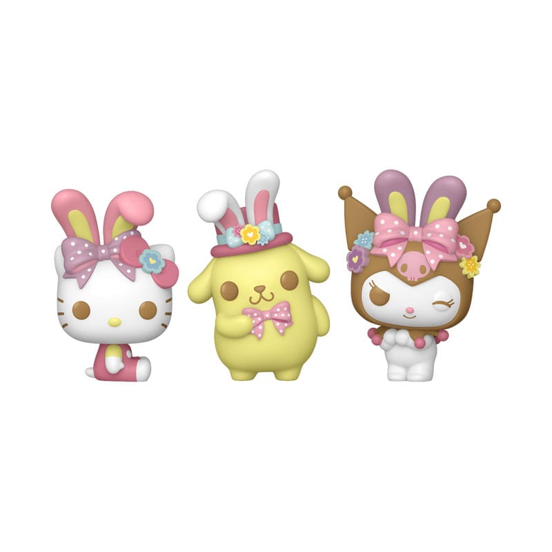Hello Kitty Figura Pocket POP! Vinyl Easter Egg 3-Pack HK 4 cm