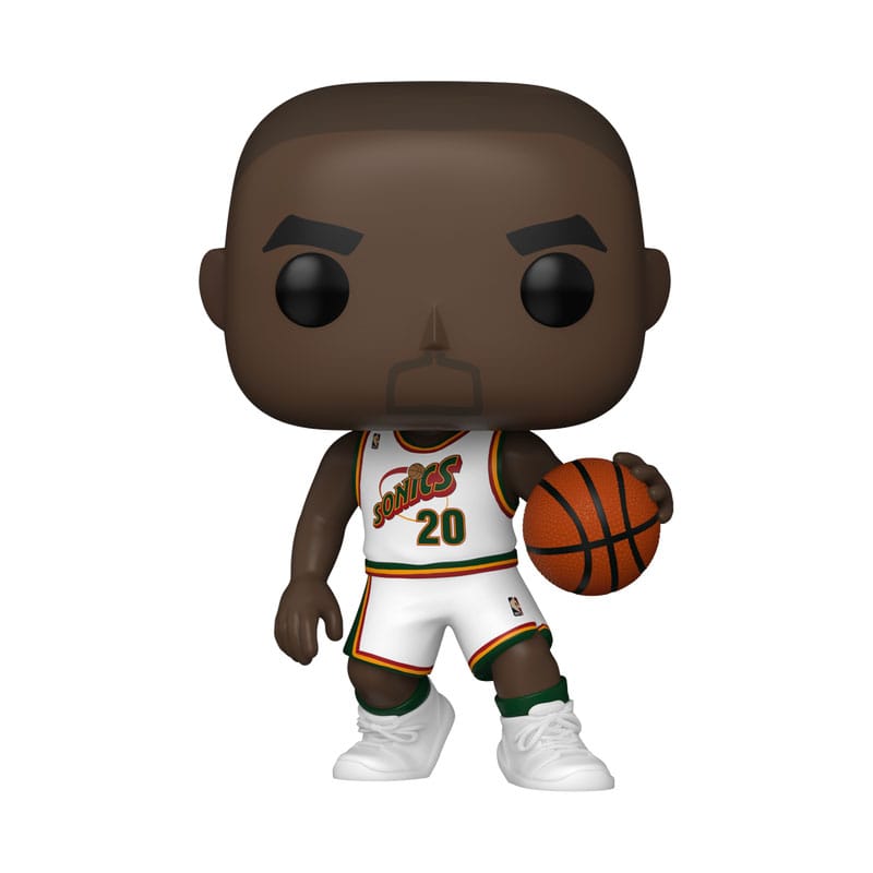 NBA Legends POP! Sports Vinyl Figura Sonics- Gary Payton 9 cm - Z POP Toys