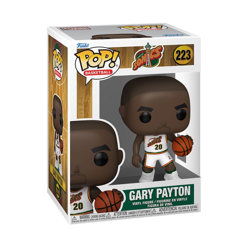 NBA Legends POP! Sports Vinyl Figura Sonics- Gary Payton 9 cm - Z POP Toys