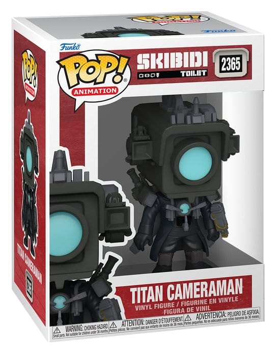 Skibidi Toilet POP! Rocks Vinyl Figura Titan Cameraman 9 cm