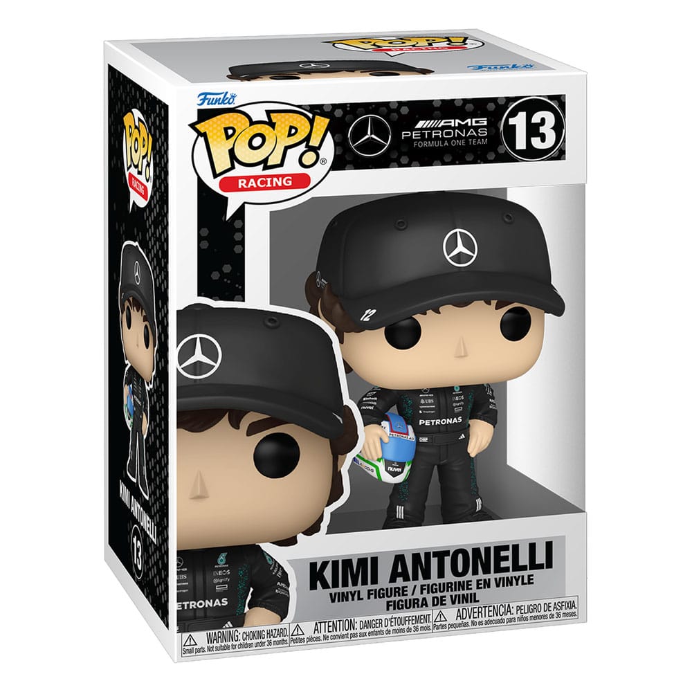 Fórmula 1 POP! Racing Vinyl Figura Kimi Antonelli 9 cm - Z POP Toys