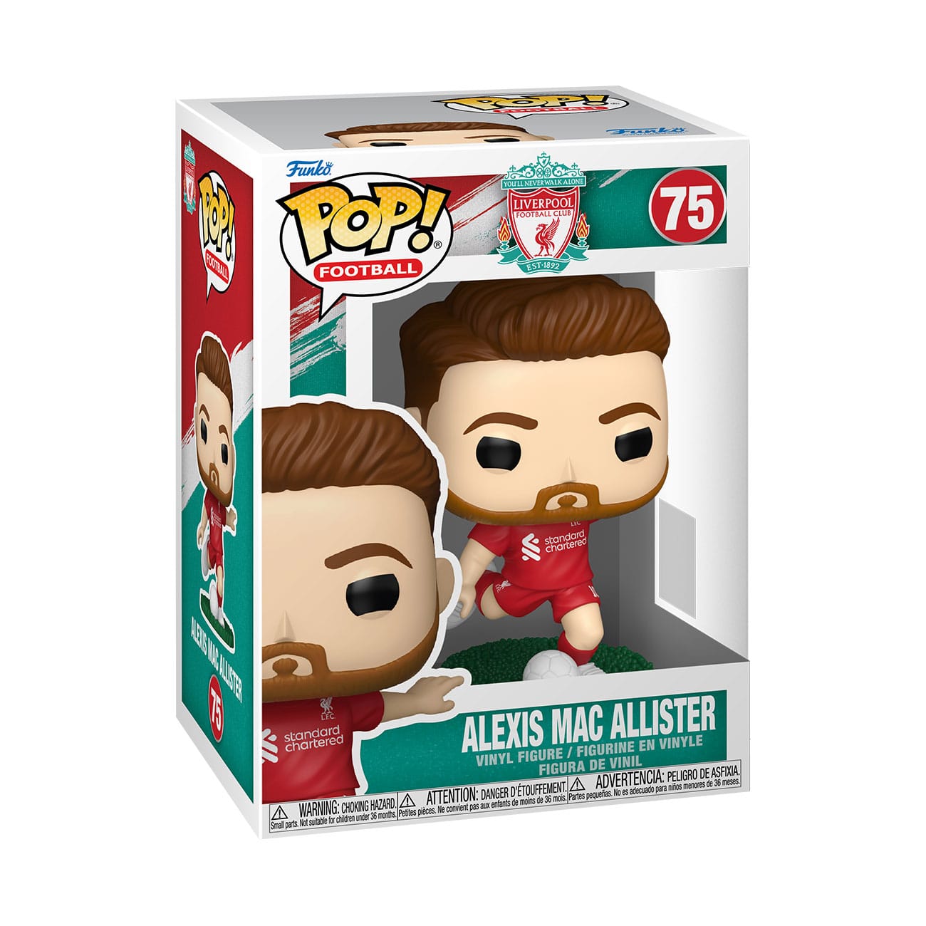 EFL POP! Football Vinyl Figura Liverpool - Alexis Mac Allister 9 cm