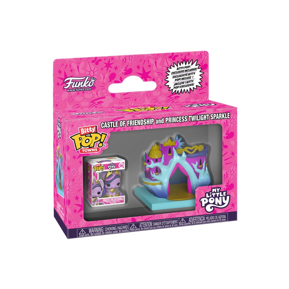 Hasbro Bitty POP! Town Vinyl Figura MLP-Castle of Friendship