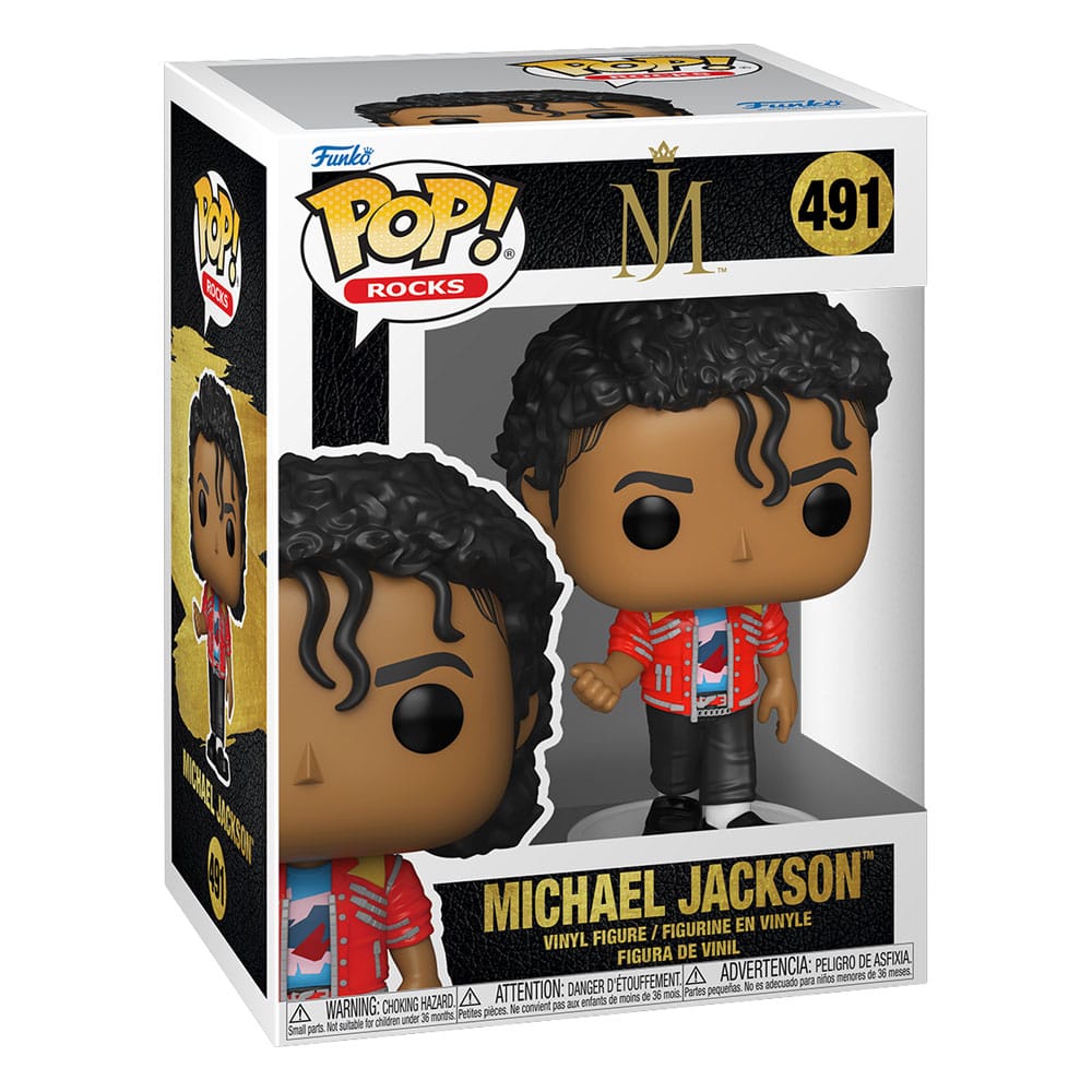 Michael Jackson POP! Rocks Vinyl Figura Beat It 9 cm