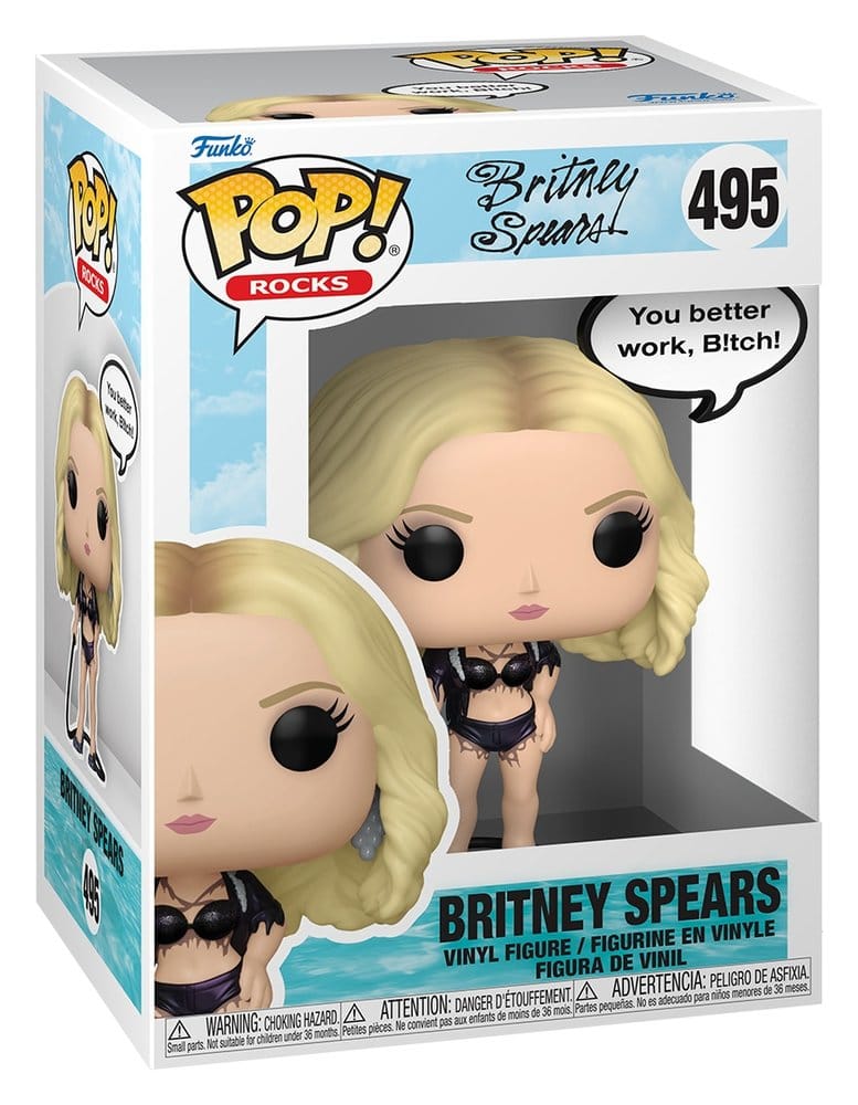 Britney Spears POP! Sayings Vinyl Figura You Better Work 9 cm