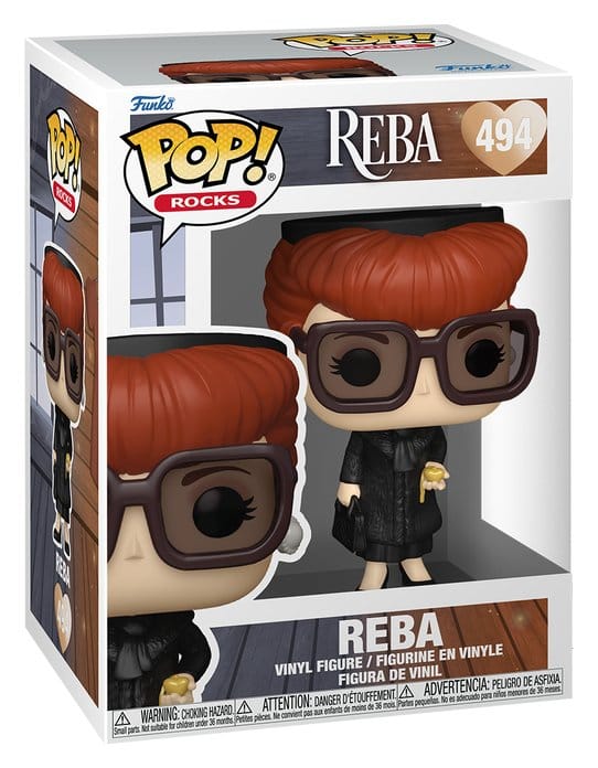 Reba McEntire POP! Rocks Vinyl Figura Fancy 9 cm