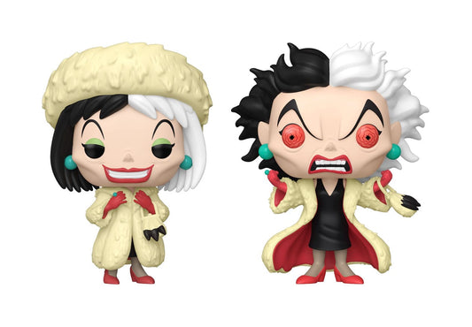101 dálmatas POP! Vinyl Figuren Cruella De Vil with Chase 9 cm Surtido (6)