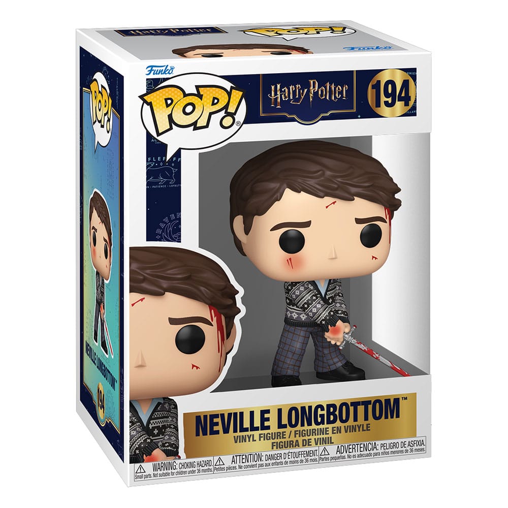 Harry Potter POP! Movies Vinyl Figura Neville Longbottom with Sword of Gryffindor 9 cm - Z POP Toys