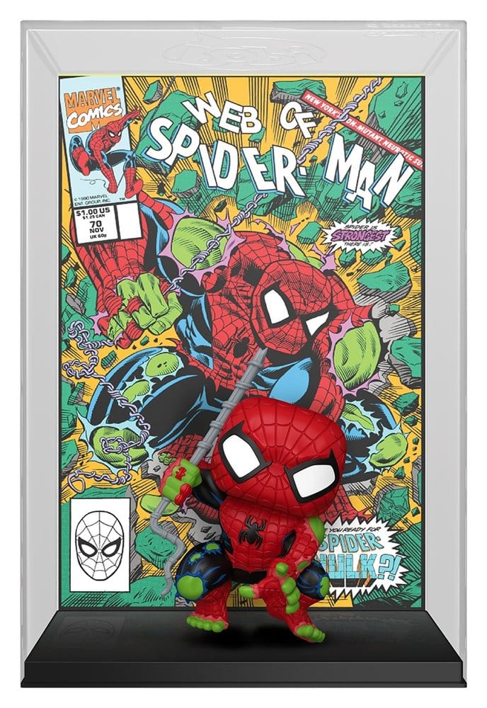 Marvel POP! Comic Covers Vinyl Figura Web of Spider-Man #70 (Spider-Hulk) 9 cm