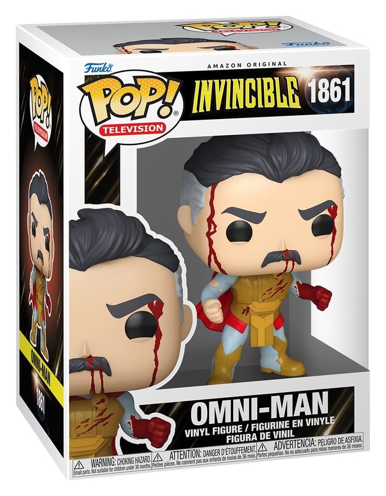 Invincible 2 Figura POP! TV Vinyl Omni-Man (Armor) (Bloody) 9 cm - Z POP Toys