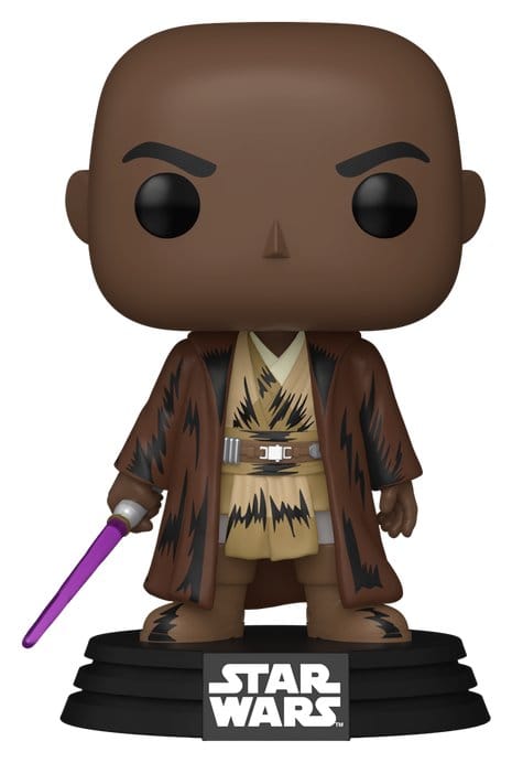 Star Wars: Mandalorian & Grogu Figura POP! Vinyl Figura Mace Windu (Retro) 9 cm
