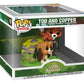 y Tod y Toby POP Moments Vinyl Figuras Tod & Copper 9 cm