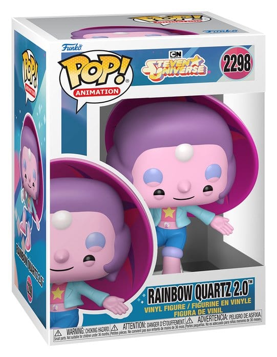 Steven Universe Figura POP! Animation Vinyl Rainbow Quartz 2.0 9 cm