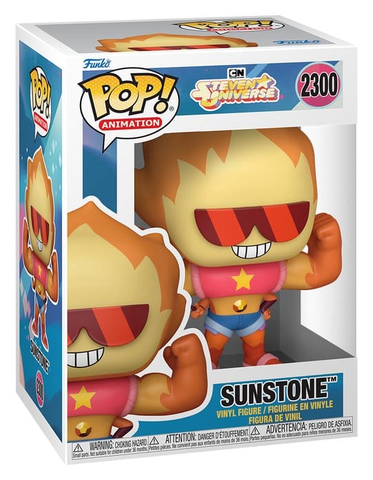 Steven Universe Figura POP! Animation Vinyl Sun Stone 9 cm
