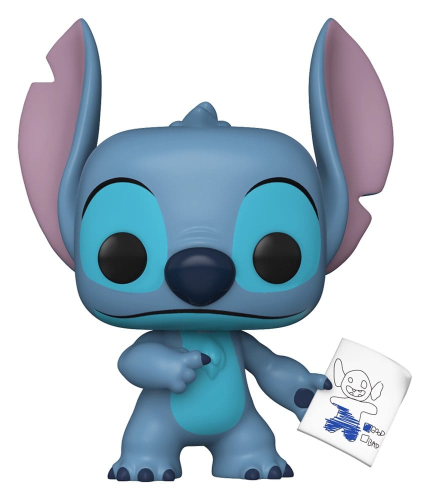 Lilo & Stitch Figura POP! Vinyl Stitch with Mood Chart 9 cm