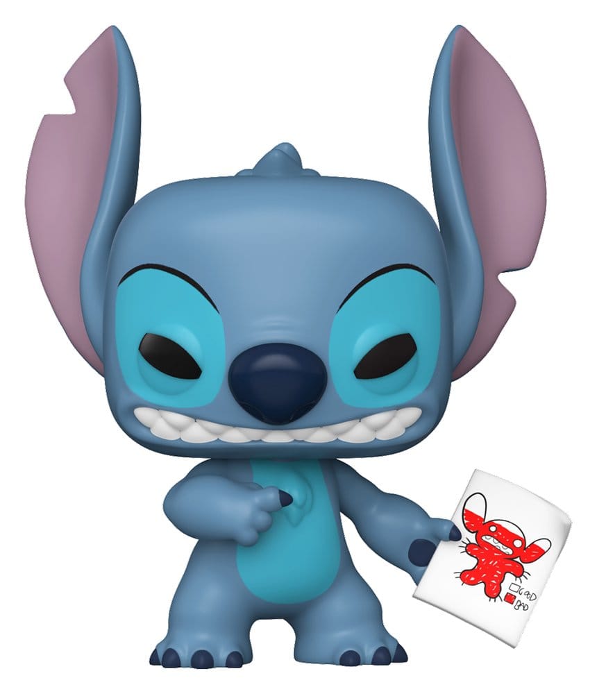 Lilo & Stitch Figura POP! Vinyl Stitch with Mood Chart 9 cm