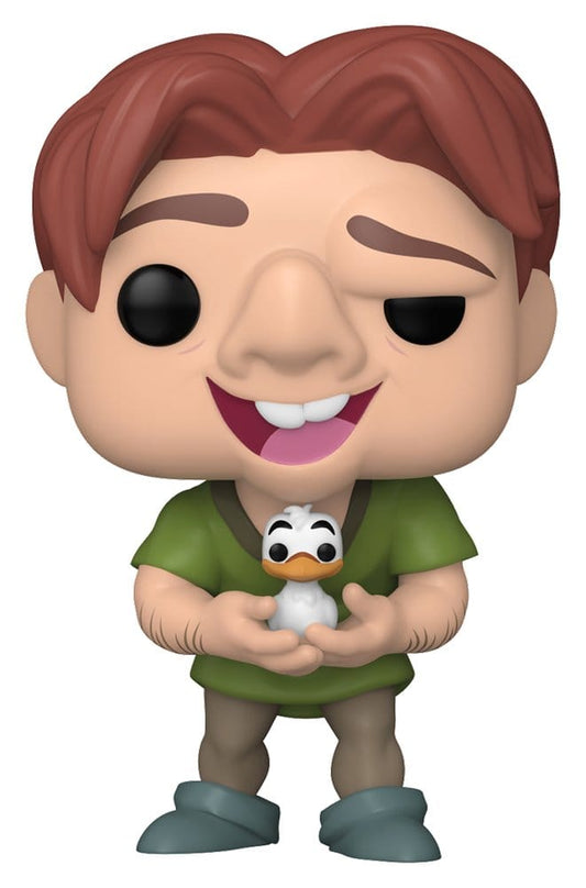 El jorobado de Notre Dame Figura POP! Vinyl Quasimodo with Bird 9 cm