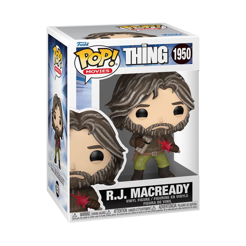 La cosa Figura POP! Movies Vinyl RJ MacReady 9 cm