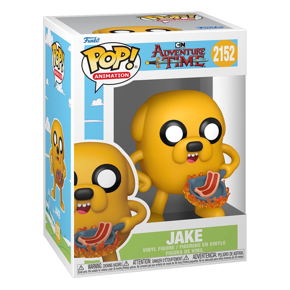 Adventure Time POP! Animation Vinyl Figura Jake with Bacon Pancakes 9 cm - Z POP Toys