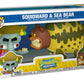 Bob Esponja Figura Pack de 2 POP! Animation Vinyl Squidward & Sea Bear 9 cm
