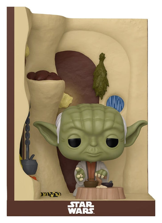 Star Wars Figura POP! Nooks Vinyl Yoda's Hutt 9 cm