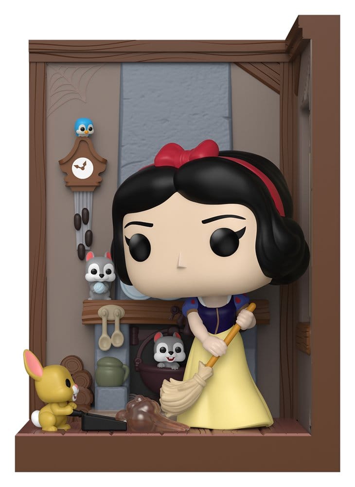 Blancanieves Figura POP! Nooks Vinyl Dwarfs House 9 cm
