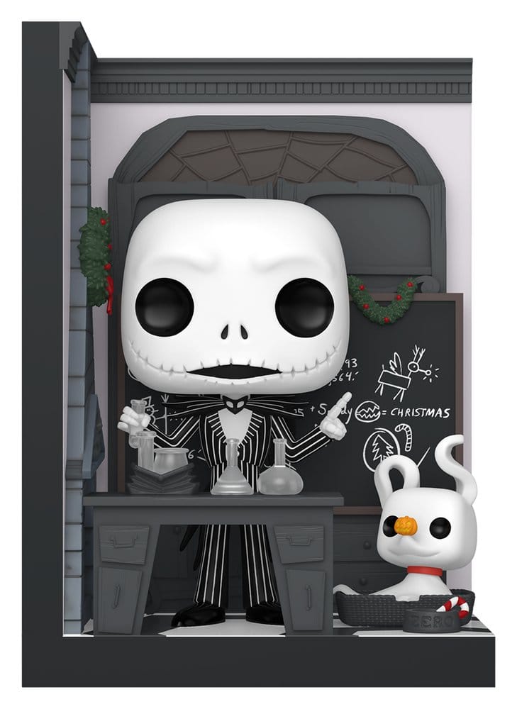 Pesadilla antes de Navidad Figura POP! Nooks Vinyl Jack Skellington's Room 9 cm