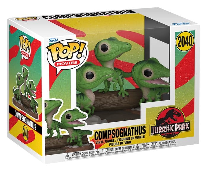 Jurassic Park POP! Premium Vinyl Figura Compsognathus 9 cm