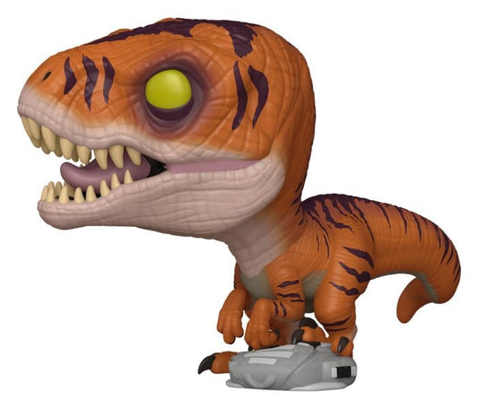 Jurassic Park Figura POP! Movies Vinyl Tiger Raptor 9 cm